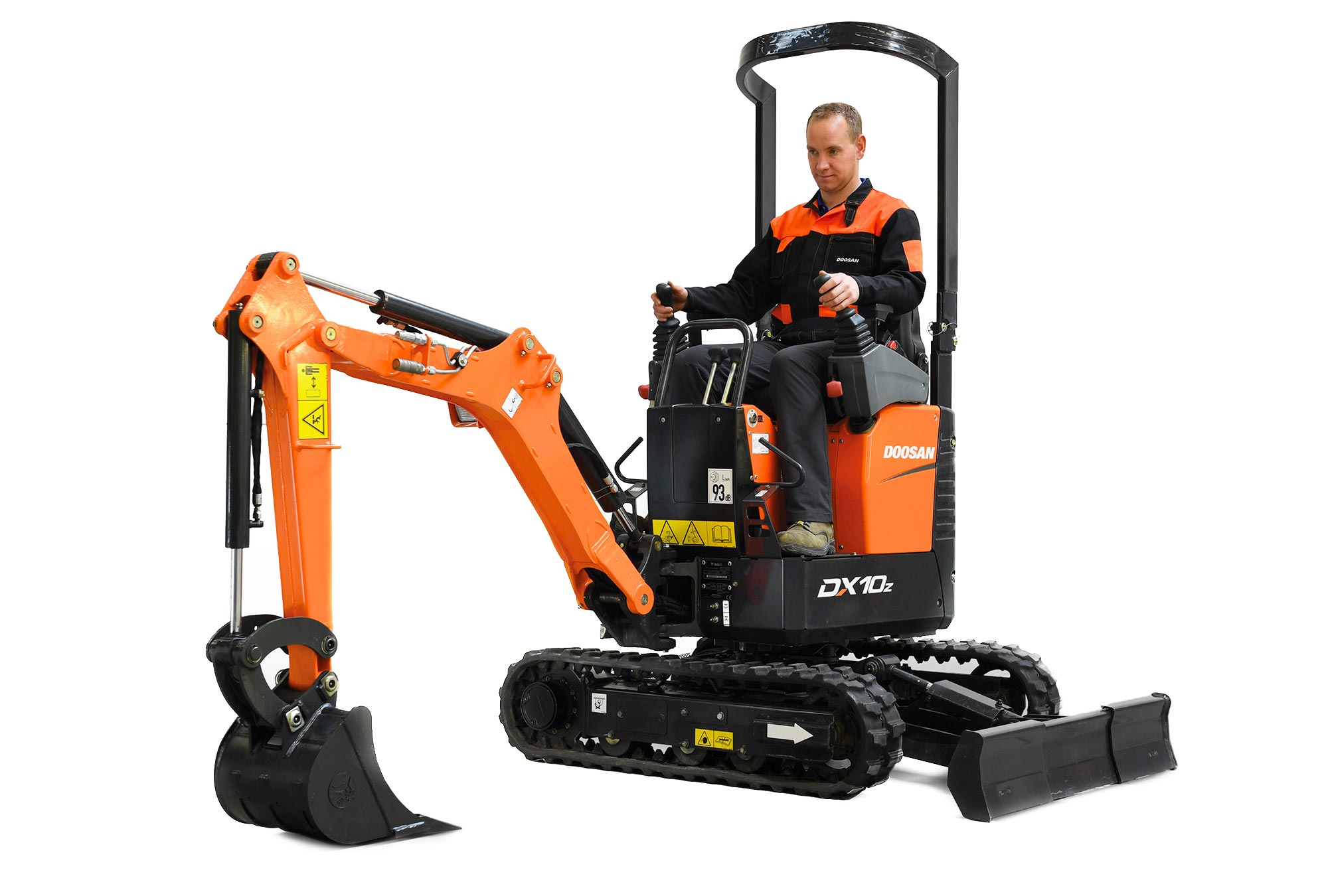 Dx Z Blue Group Doosan Mini Excavator