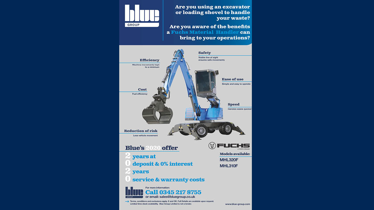 Blue Launch 2020 offer on Fuchs Material Handlers