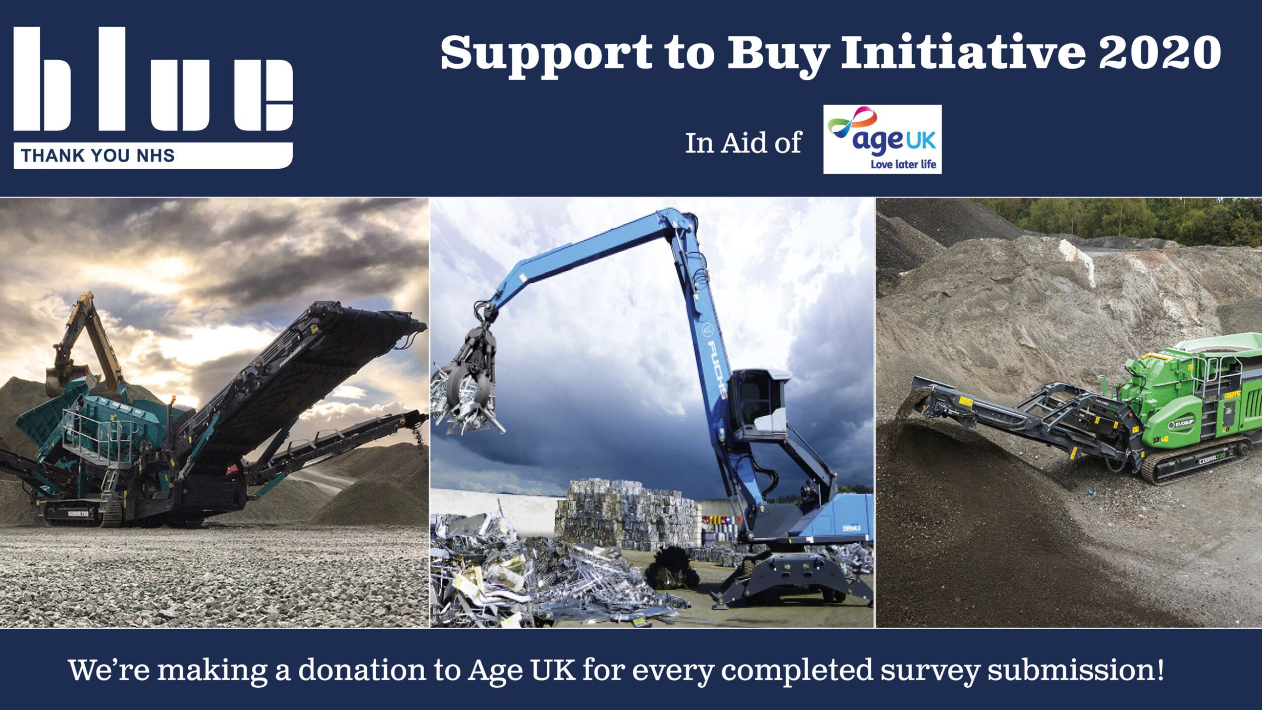 Support to Buy Initiative 2020 – Complete this short Survey and we’ll make a donation to Age UK!
