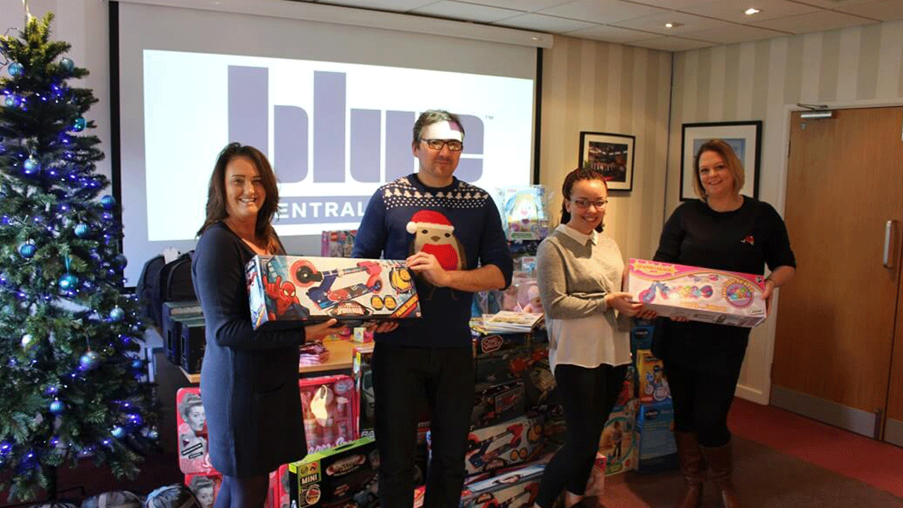 Central create Christmas cheer